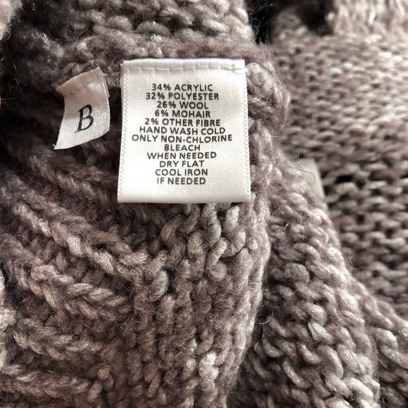 Ann Taylor Loft Light Brown/Cream Open Cardigan Sz S EUC - Picture 6 of 7